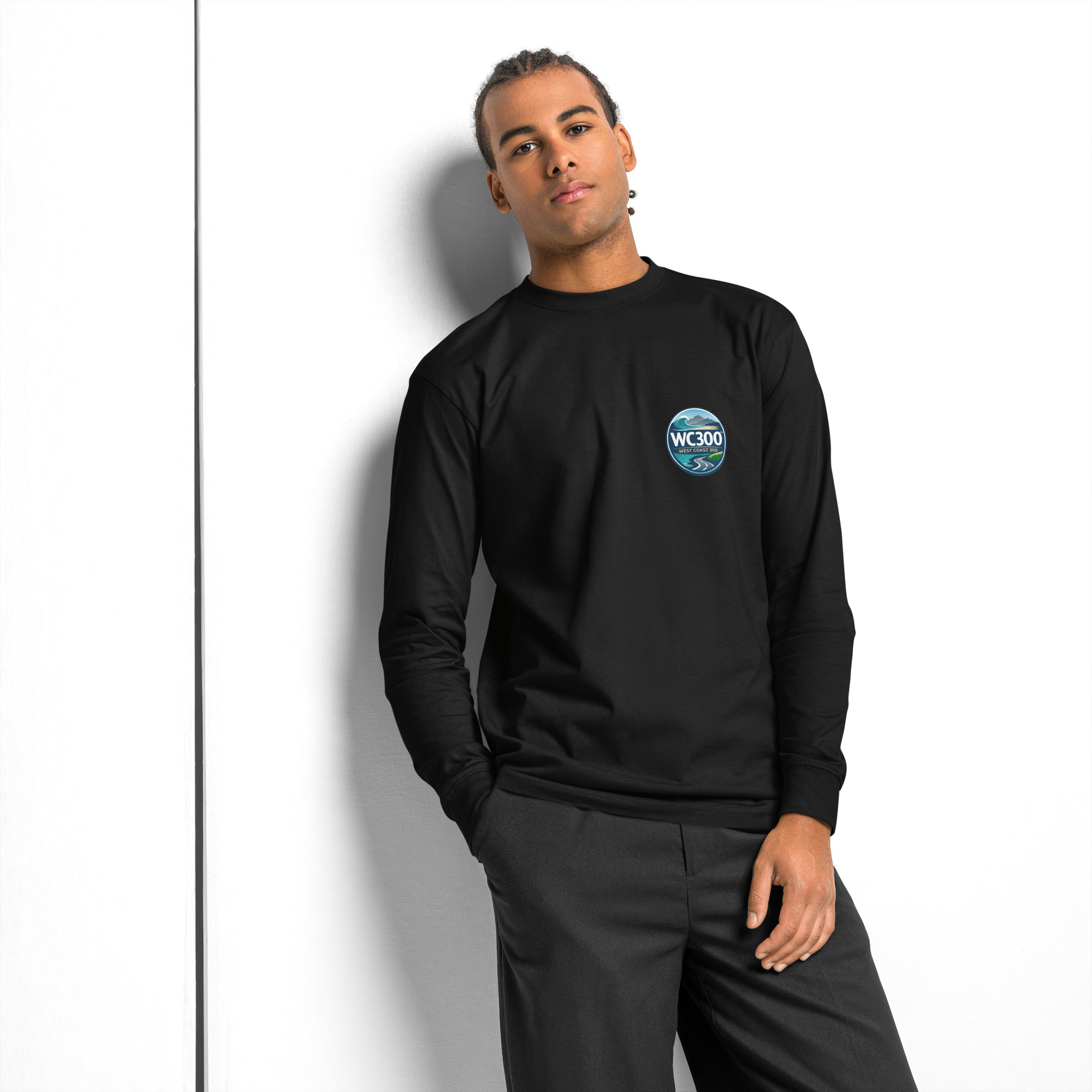 Men's heavyweight long sleeve t-shirt