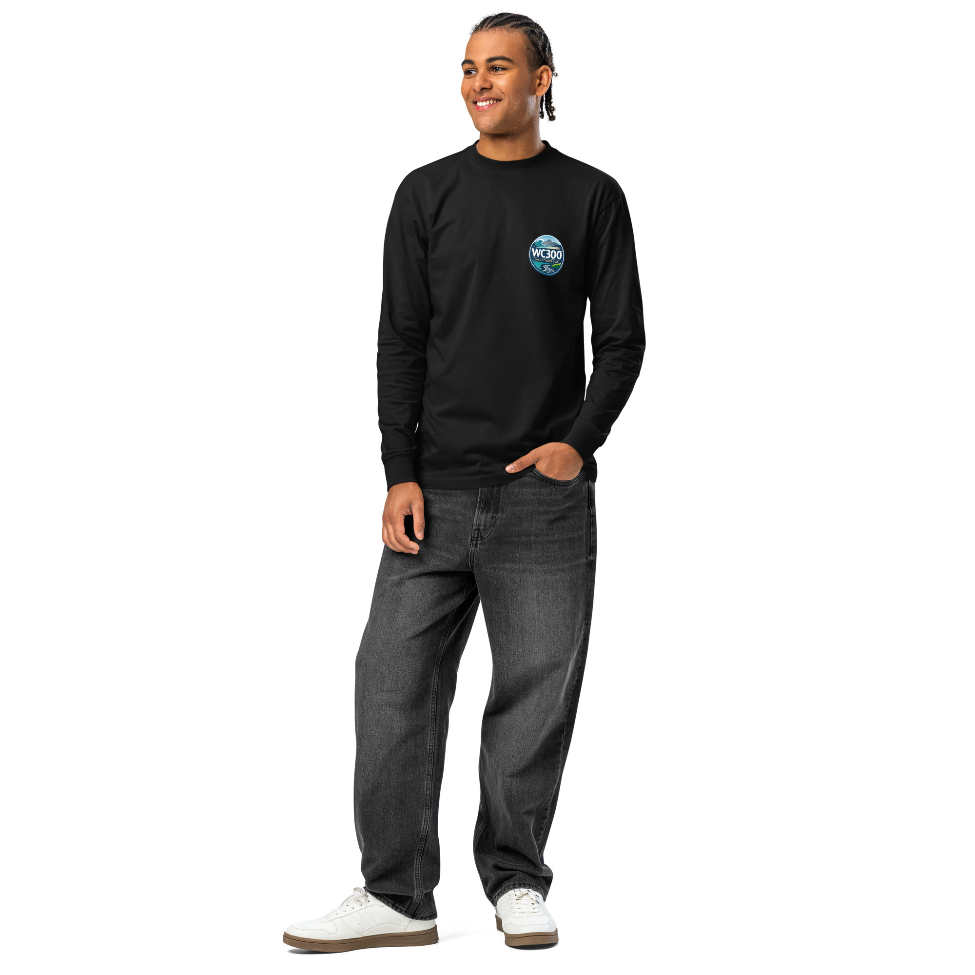 Men's heavyweight long sleeve t-shirt - Image 2