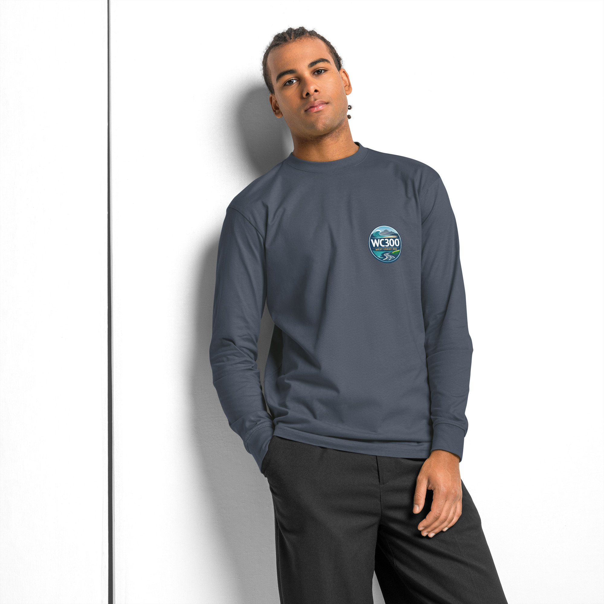 Men's heavyweight long sleeve t-shirt - Image 6