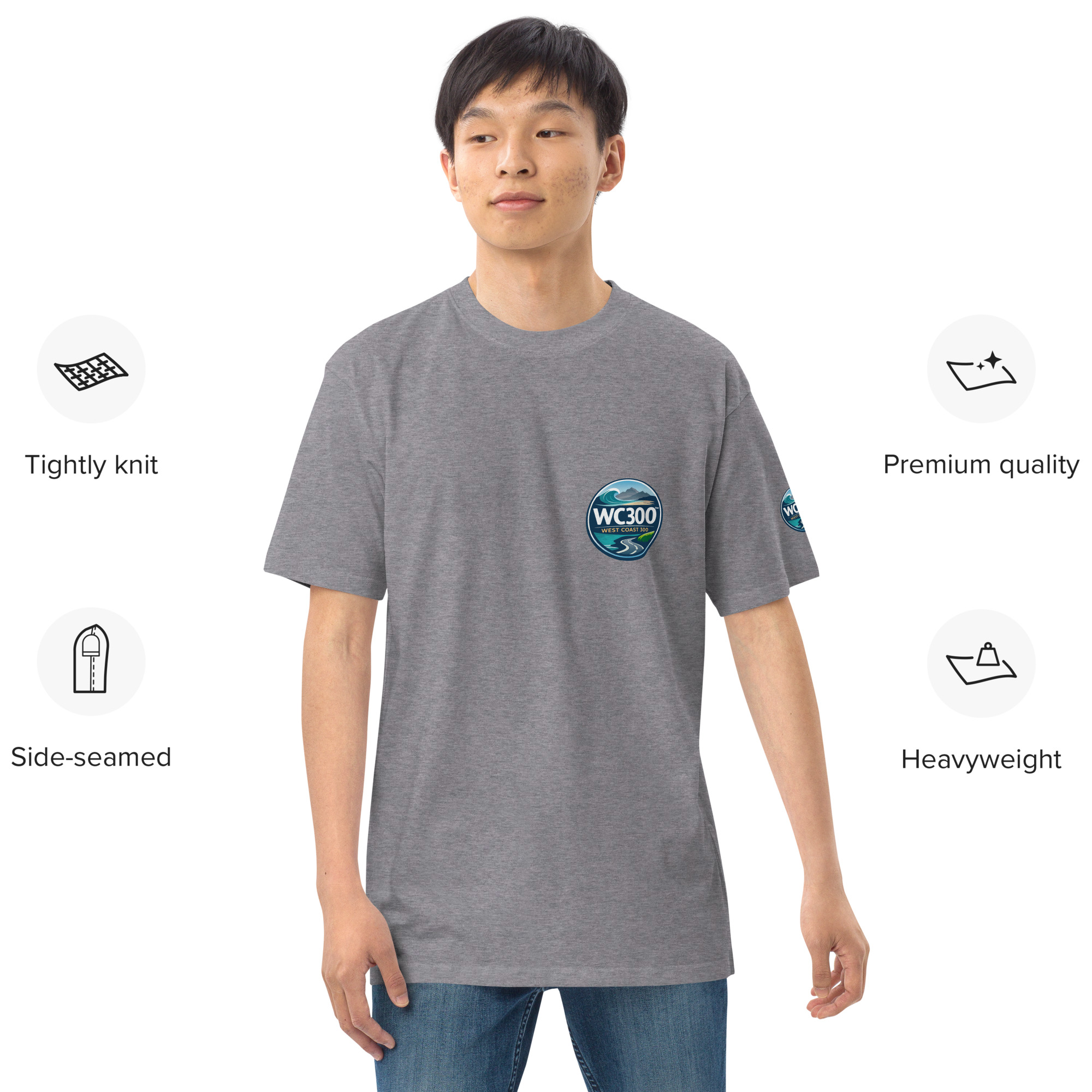Men’s premium heavyweight tee - Image 7