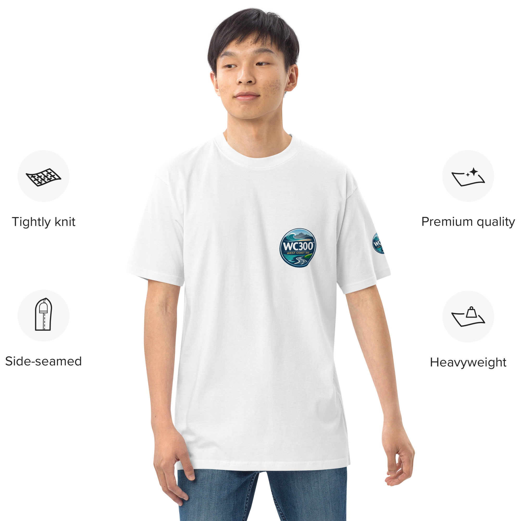 Men’s premium heavyweight tee - Image 13
