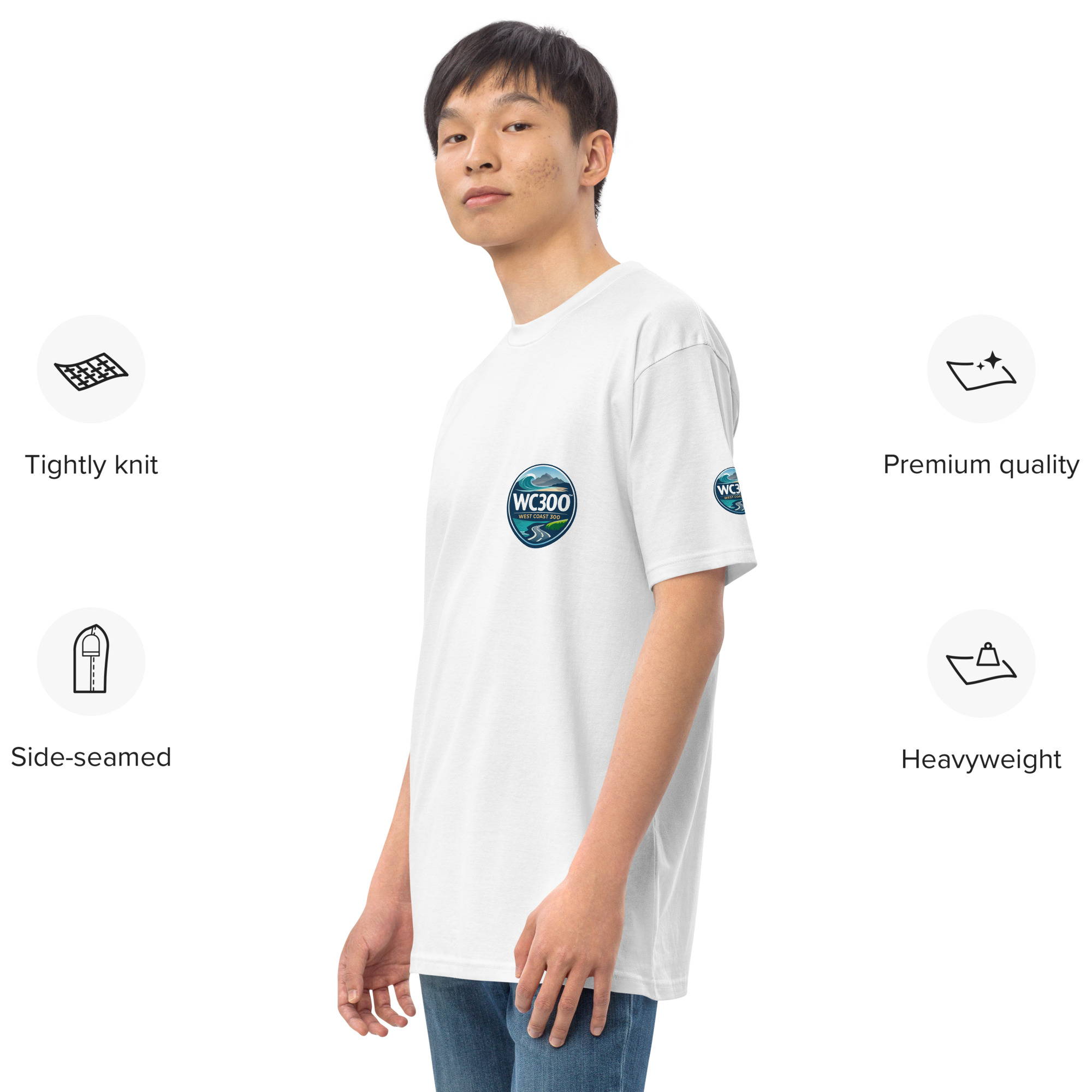 Men’s premium heavyweight tee - Image 14